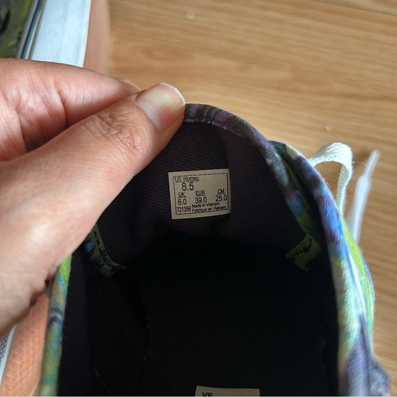 Vans Camden Tropical Palms Colored Sneakers Women’s 8.5 - Picture 4 of 9